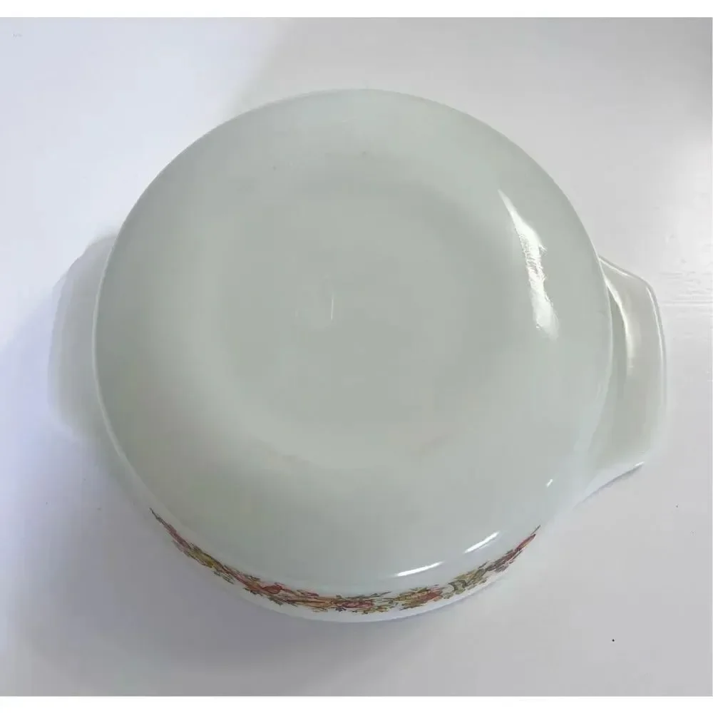 VINTAGE ANCHOR HOCKING 436 1 QUART CASSEROLE DISH 